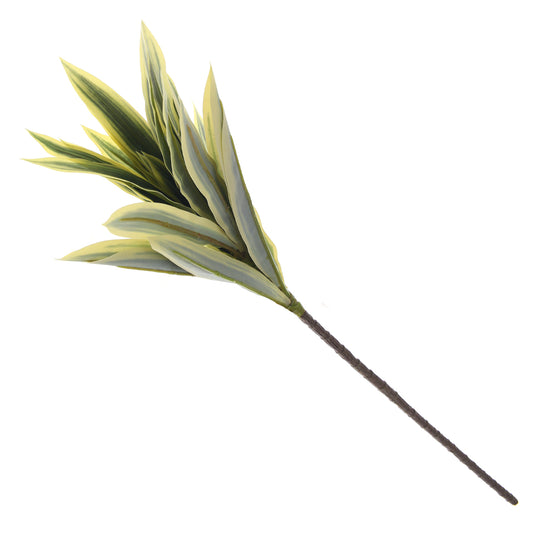 Artificial Tropical Dracaena Leaf Stick – Lifelike Faux Green Foliage Stem for Home Décor & Arrangements (NGI FI8207)