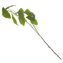 Alocasia Oval Leaf Filler – Green Artificial Botanical Stem for Vase, Floral Arrangement & Home Décor
