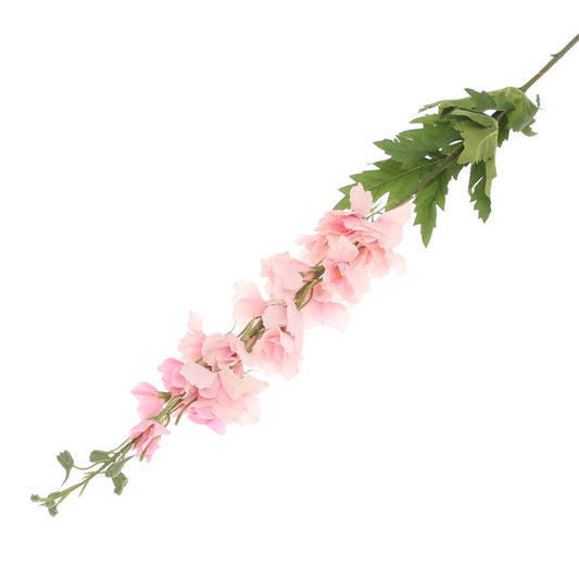 Artificial Delphinium Flower Stick – Light Pink