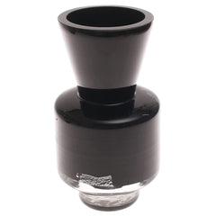 Black & White Pattern Glass Vase | Modern Home Décor Pakistan | Stylish Table Accent