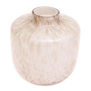 Crumple Brown Glass Vase S | Modern Textured Décor Pakistan | Stylish Mini Accent - Habitt