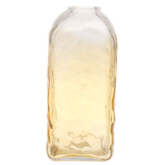 Color Glass Vase Yellow L