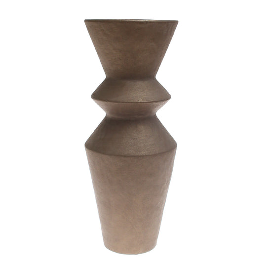 Cortina Ceramic Brown Vase XL | Modern Home Décor Pakistan | Extra Large Statement Piece