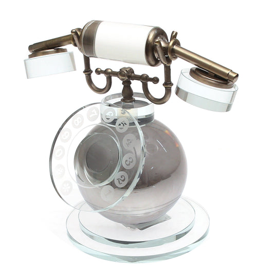 Crystal Retro Gramophone Console Showpiece