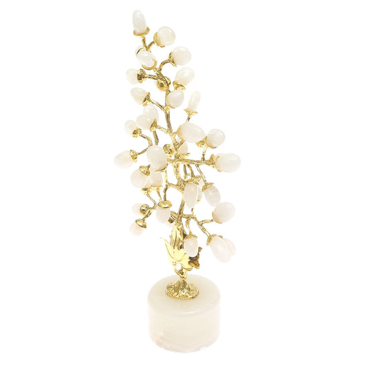Crystal & Gold Grapes Console Piece –