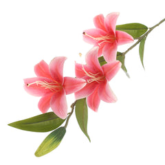 Baby Pink Lily Flower Stick – Artificial Floral Stem