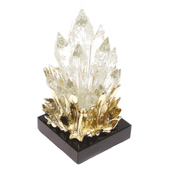 Luxury Crystal Decorative Statue with Black Base