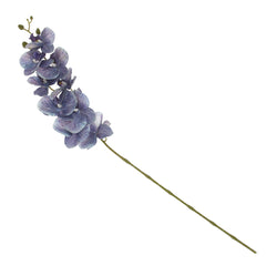 Orchid Flower Stick – Blue (Artificial Stem)