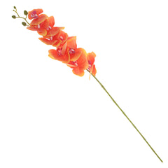 Orchid Flower Stick – Orange (Artificial Stem)