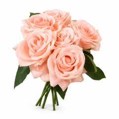 Artificial Rose Bunch Flower Stick – Small Pink