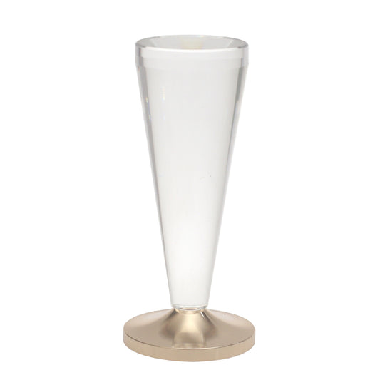 Medium Gold Candle Stand – 6.5 Inch Elegant Decorative Candle Holder