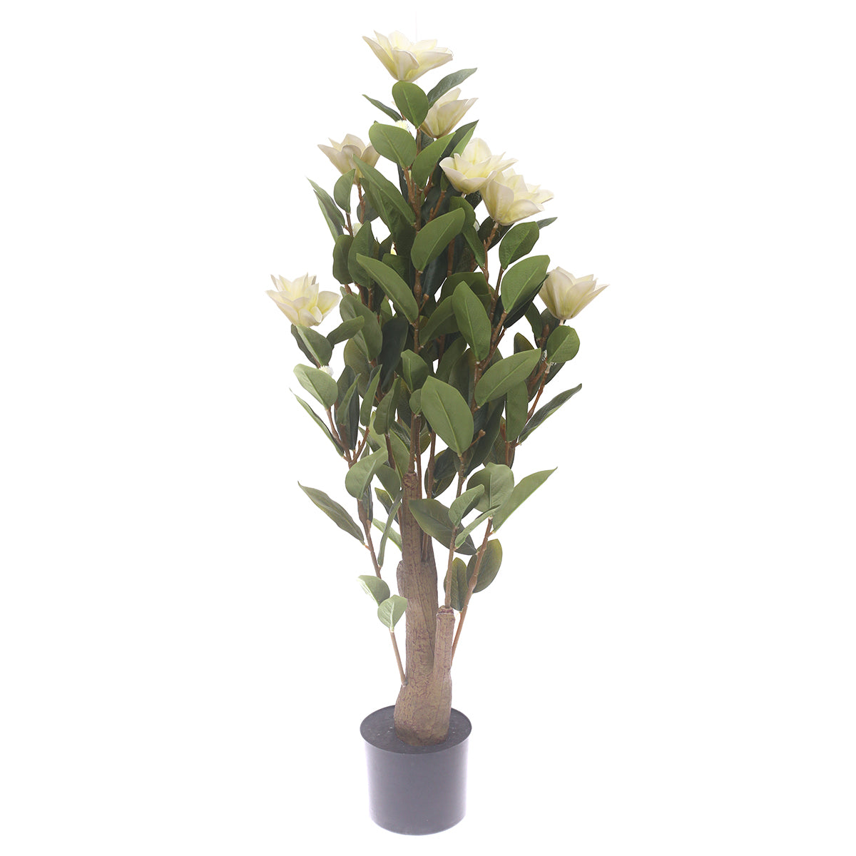 Plant Green 33-Inch Artificial Flowering Plant