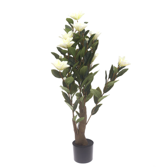 Plant Green 33-Inch Artificial Flowering Plant