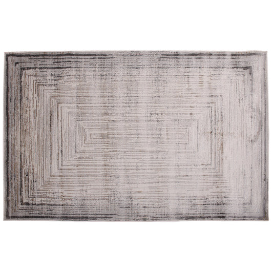 Festival F1 Area Rug HAF – Modern Geometric Border Pattern Rug 160×230 cm - Habitt