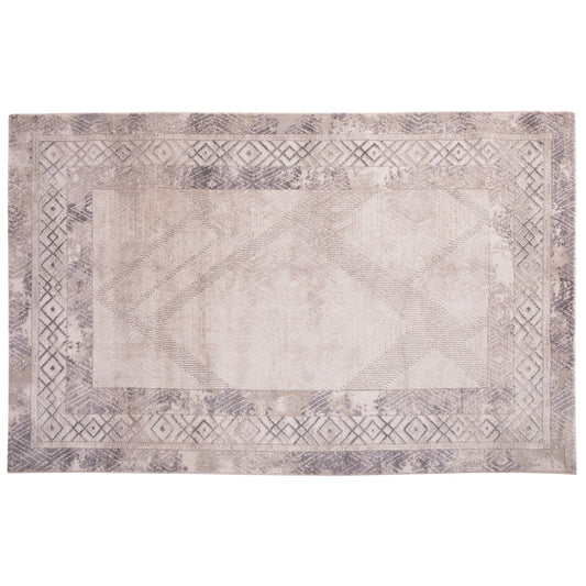 Festival F1 Area Rug HAF – Geometric Border Pattern Rug 160×230 cm - Habitt