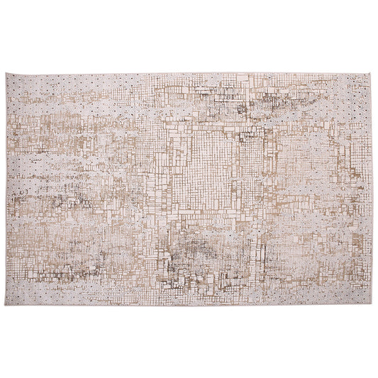 Festival F1 Area Rug HAF – Modern Abstract Beige Pattern Rug 160×230 cm - Habitt