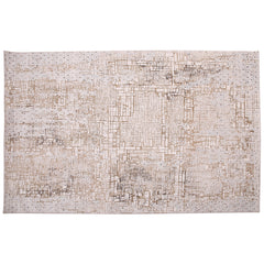 Festival F1 Area Rug HAF – Modern Abstract Beige Pattern Rug 160×230 cm - Habitt