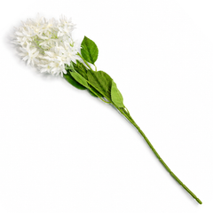 Mum Flower Stick – White