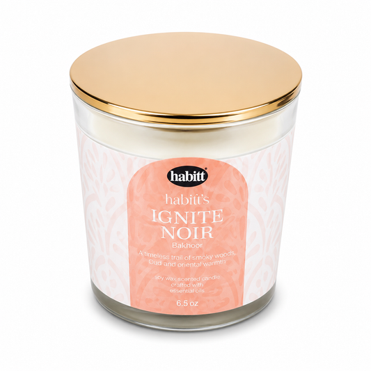 Bakhoor Scented Jar Candle 6.5oz | Aromatic Home Fragrance Candle
