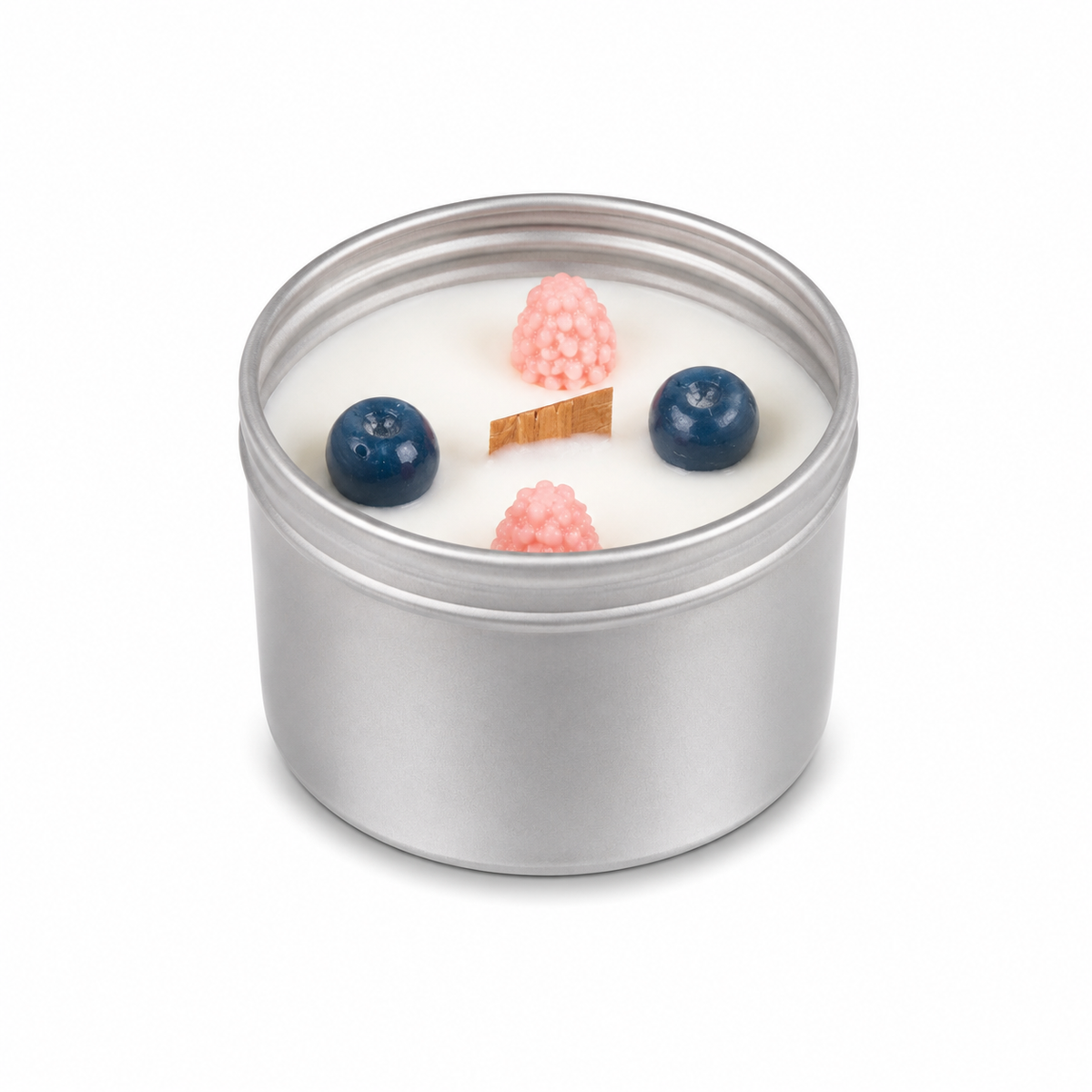 Berries Scented Jar Candle 4oz | Fruity Home Fragrance Candle