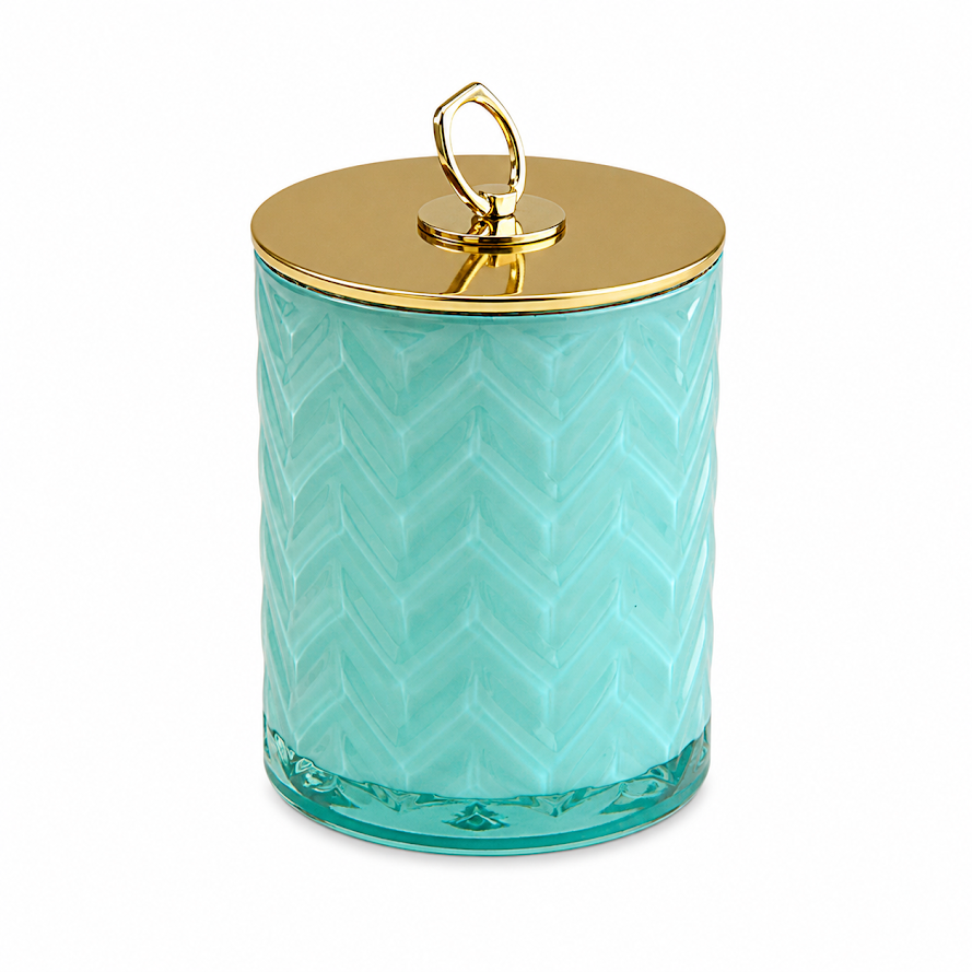 Ocean Scented Jar Candle 18.5oz – Luxury Aromatic Home Fragrance Candle - Habitt