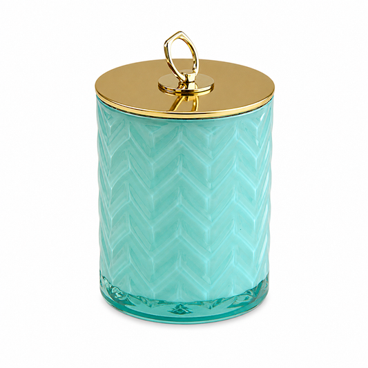 Ocean Scented Jar Candle 18.5oz – Luxury Aromatic Home Fragrance Candle - Habitt