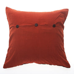 Knotted Texture Cushion Cover 20x20 – Warm Boho Striped Woven Throw Pillow Cover - Habitt