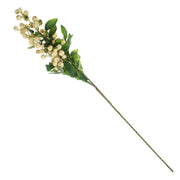 Artificial Berry Lemon Branch Stem – Decorative Faux Berry Spray for Home & Floral Arrangements - Habitt