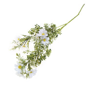 Artificial White Gypsophila (Baby's Breath) Flower Stem – Delicate Faux Floral Spray for Arrangements & Décor - Habitt