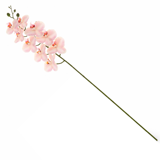 Artificial Pink Orchid Flower Stem – Elegant Faux Orchid for Floral Arrangements & Décor - Habitt