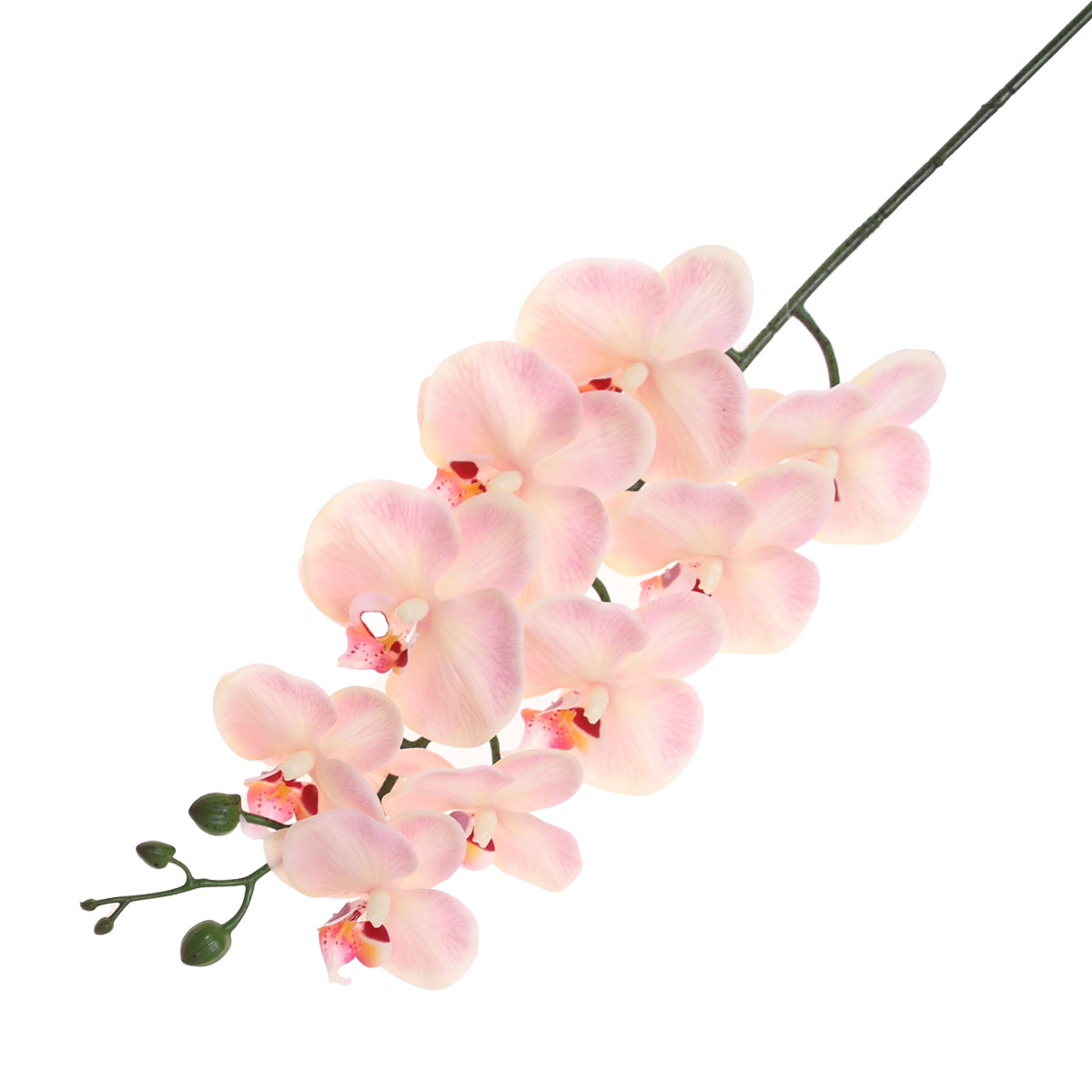 Artificial Pink Orchid Flower Stem – Elegant Faux Orchid for Floral Arrangements & Décor - Habitt