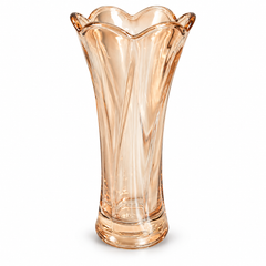Decorative Glass Vase 90mm – Light Golden