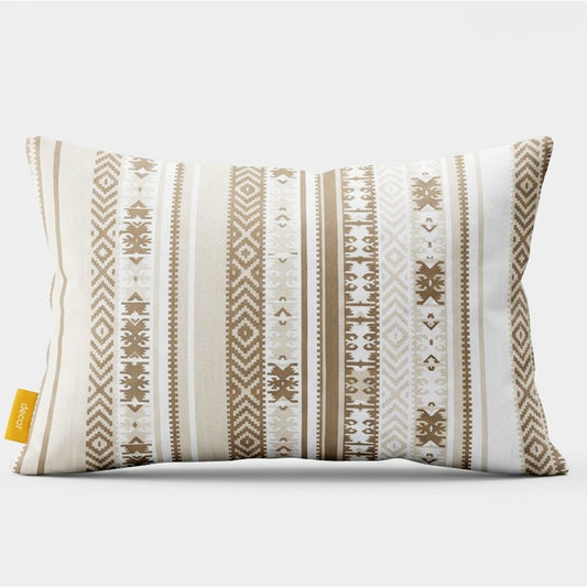 Cushion Almond Buff 12x18 Inch – Tribal Whites
