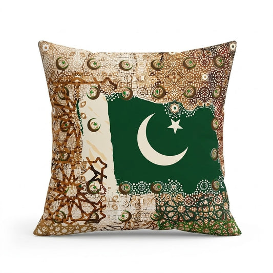 Sabz Mehraab Cushion Cover Sublimation 18 x 18 PK