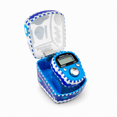 Chamak Patti  Digital Tasbeeh Counter with Storage Box – Electronic Finger Prayer Counter with LED Display | Portable Digital Zikr Counter