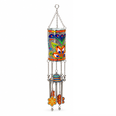 Chamakpatti Wind Chime T Art – Colorful Pakistani Truck Art Decorative Hanging Chime