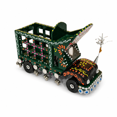 Stationery Truck T Art – Traditional Pakistani Truck Art Stationery Holder | Hand-Painted Decorative Desk Organizer