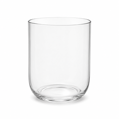 Clear Glass Cylinder Vase – Minimal Decorative Flower Vase 15.8 × 9.7 × 28 cm