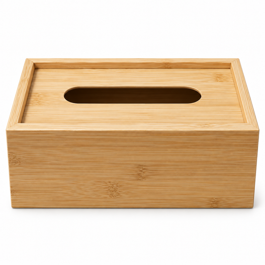 Heavy Wooden Tissue Box