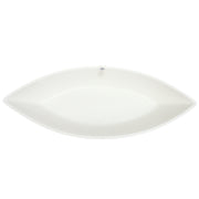 44 cm Oval Symphony Bowl – Elegant White Serving Bowl - Habitt