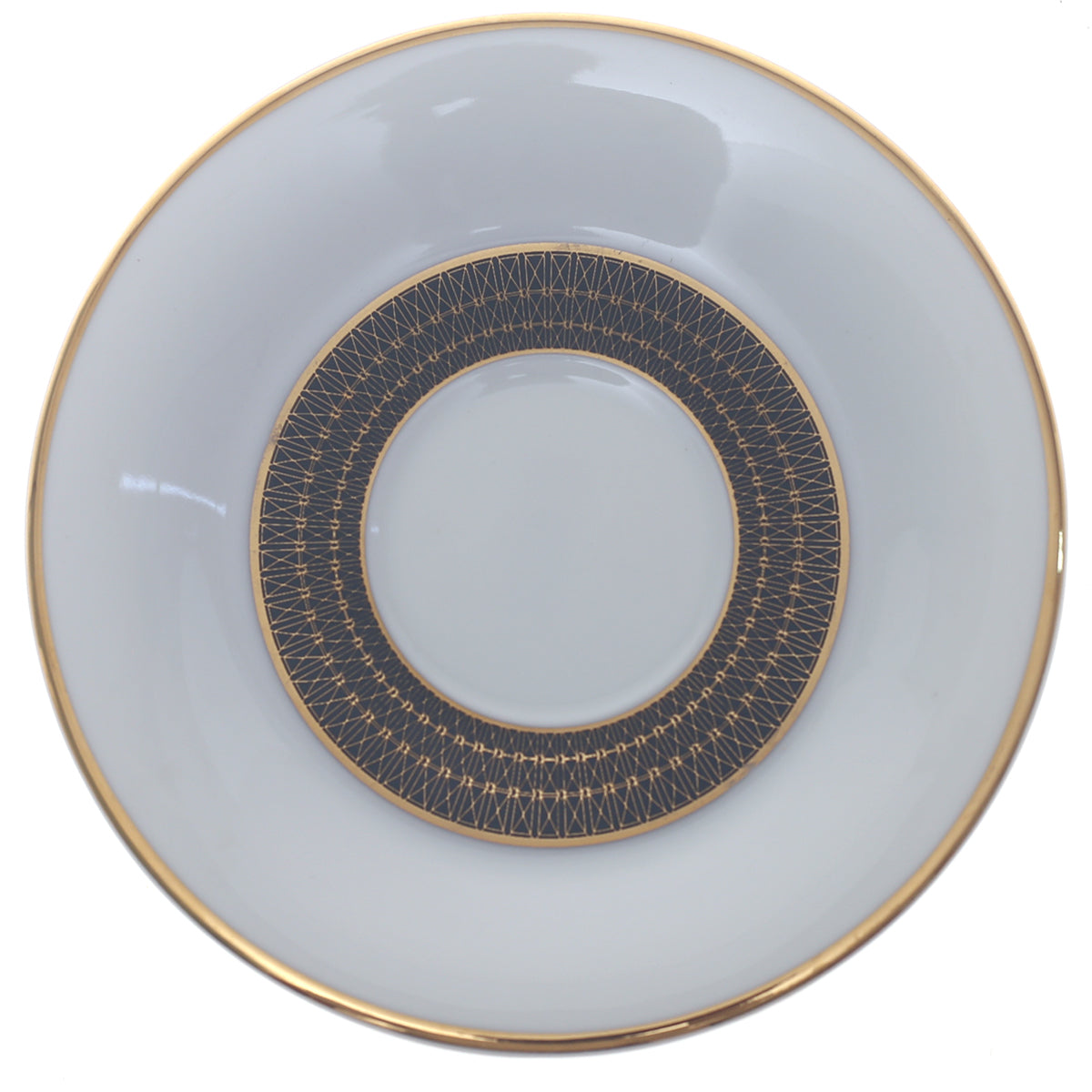 Luxury Arch Geometric Dark Green Dinner Set – Elegant Porcelain Tableware Collection - Habitt