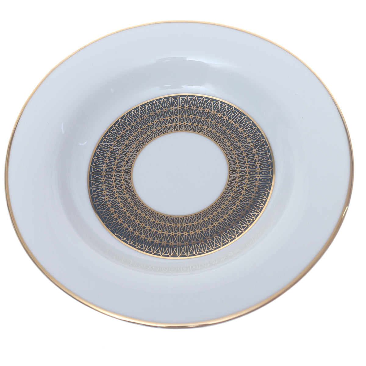 Luxury Arch Geometric Dark Green Dinner Set – Elegant Porcelain Tableware Collection - Habitt