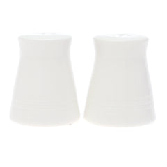 Brilliant 2 Pcs Salt & Pepper Set – Elegant White Ceramic Shakers