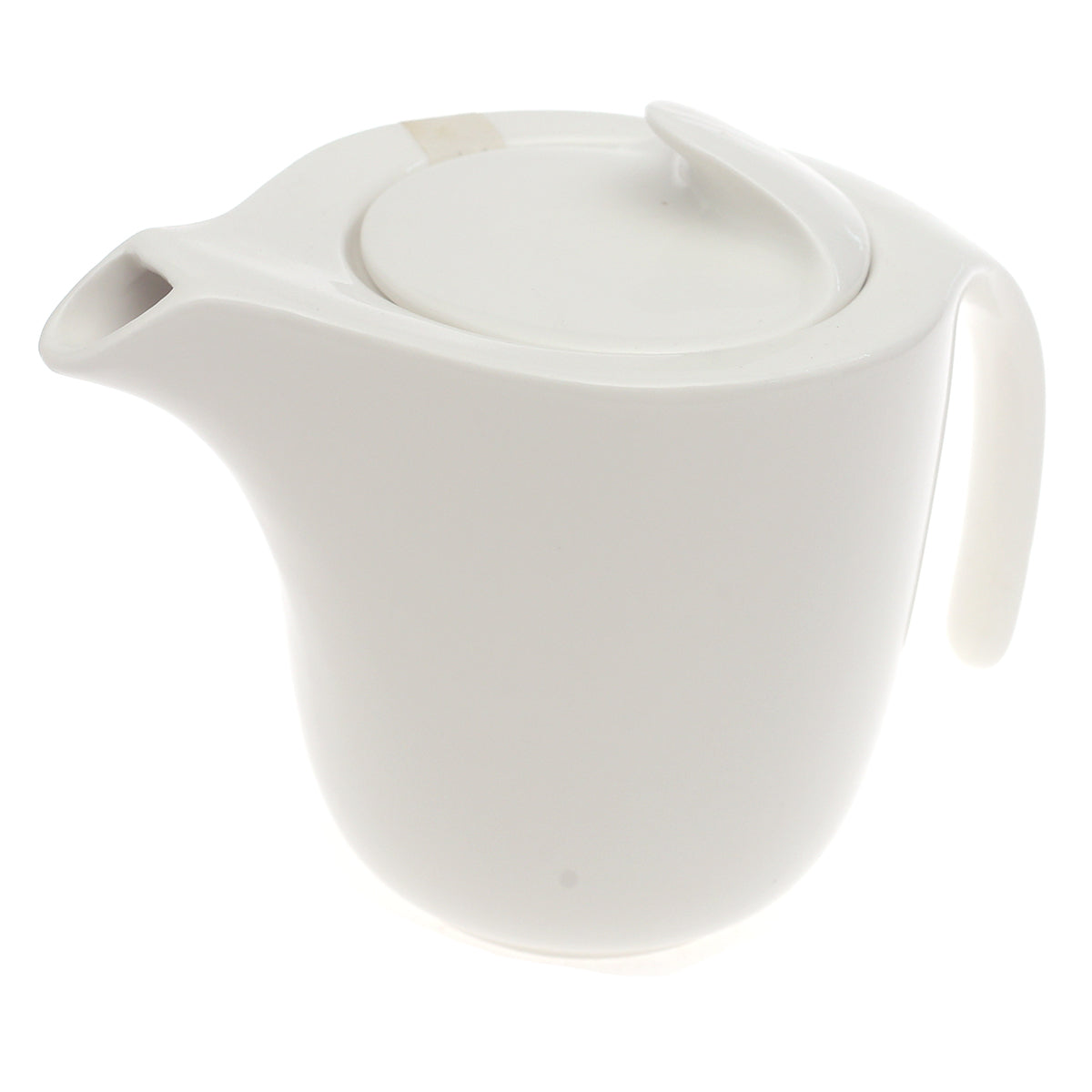 Jazz Symphony Ceramic Tea Pot – Elegant White Teapot with Lid