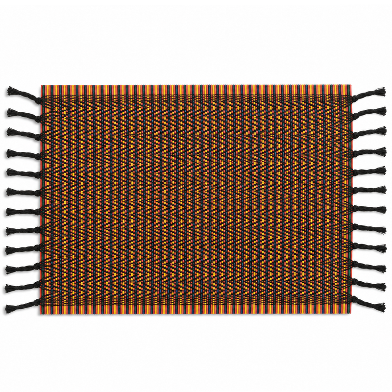 Multi Colored Bamboo Mats – 13 x 19 Inch