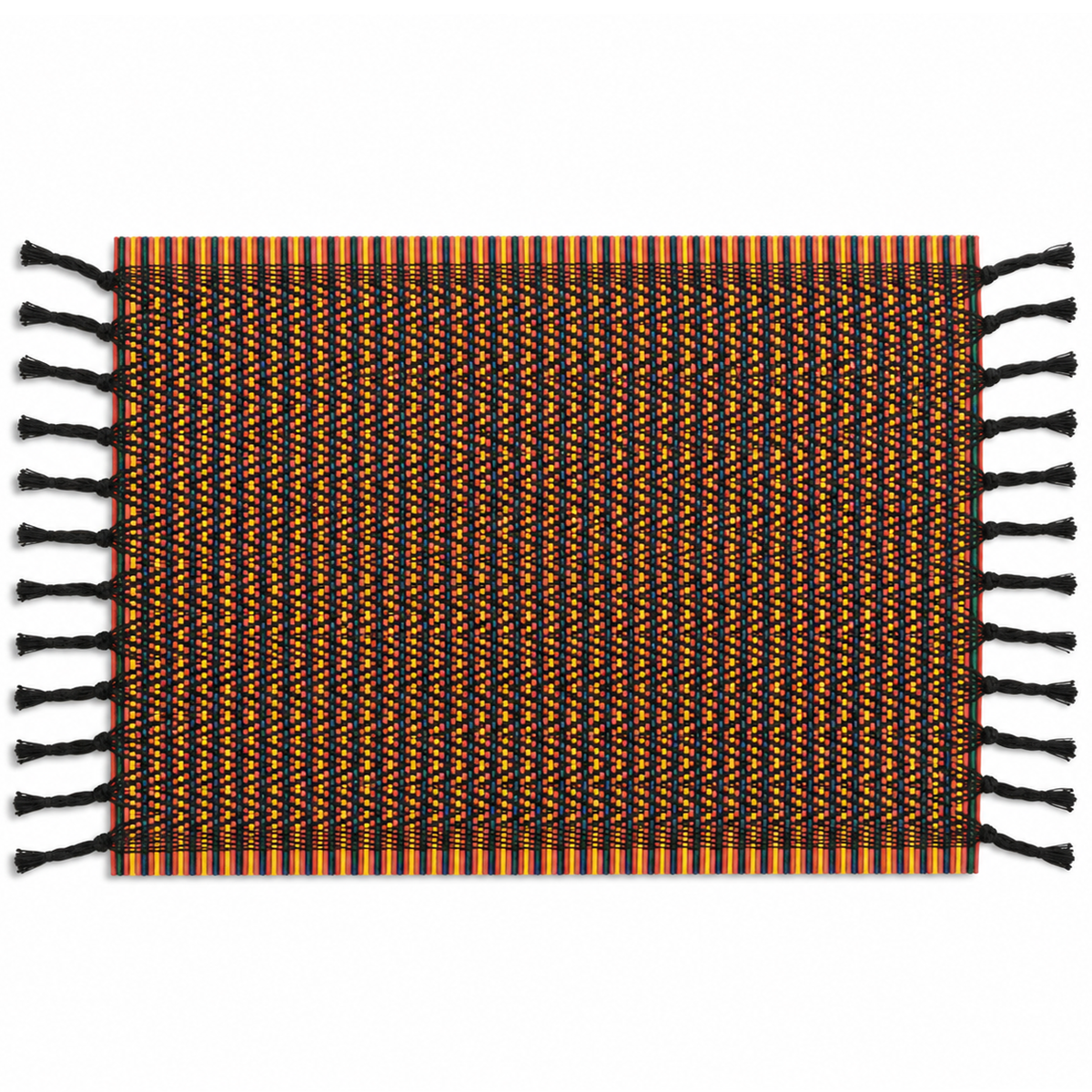 Multi Colored Bamboo Mats – 13 x 19 Inch