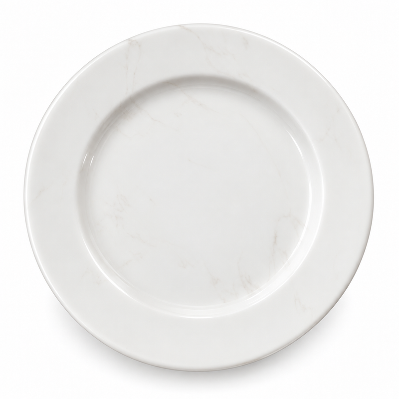 Quarter Plate White – 19 CM | STD 732003