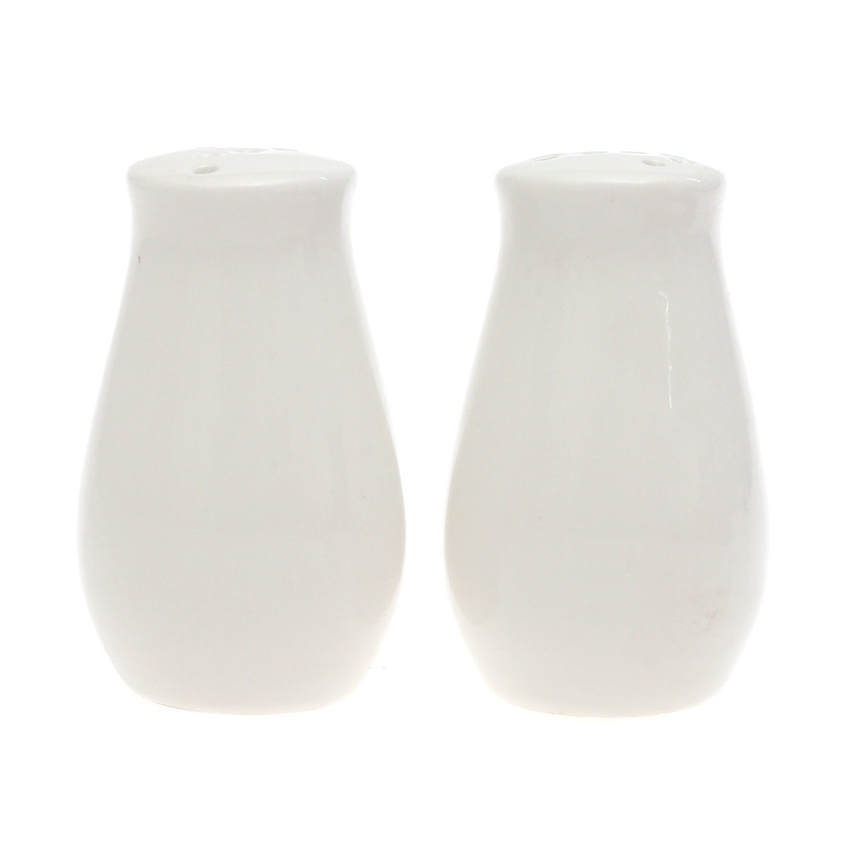 Salt & Pepper Set – Elegant White Ceramic Shakers