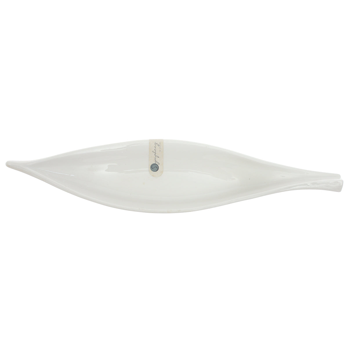 Twist Bowl 36.5 cm Symphony – Elegant White Ceramic Serving Bowlx`