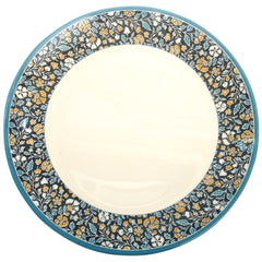 30PCS  6 Person Dinner Set Blue Mosaic
